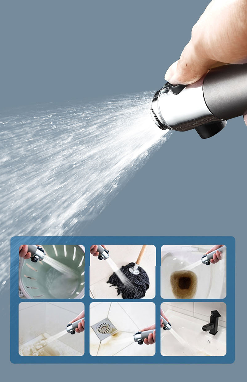 LOUMEA FilterBoost™ – 3 Mode High Pressure Shower Head - Image 10