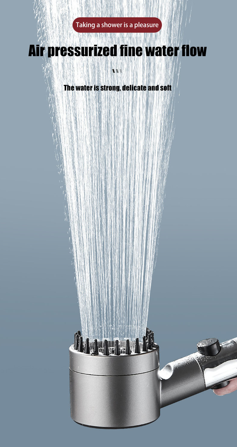 LOUMEA FilterBoost™ – 3 Mode High Pressure Shower Head - Image 6